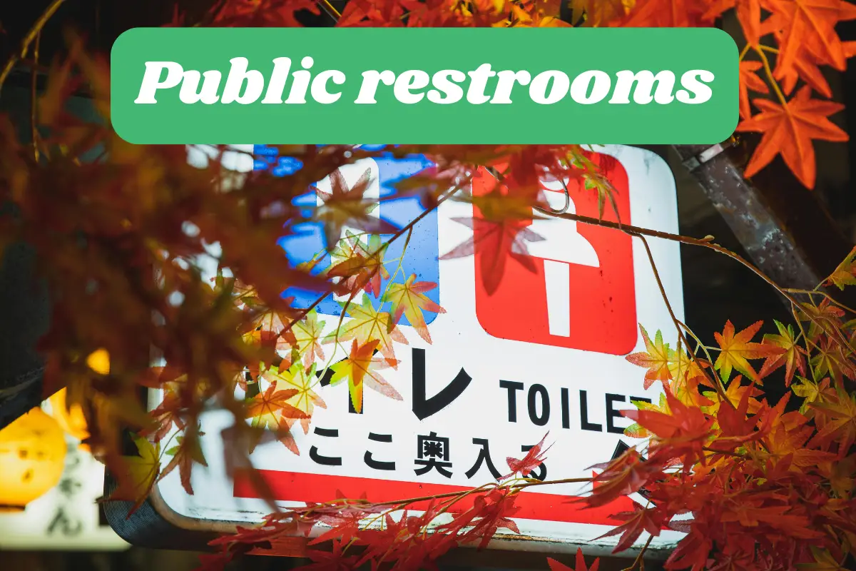 Public restrooms